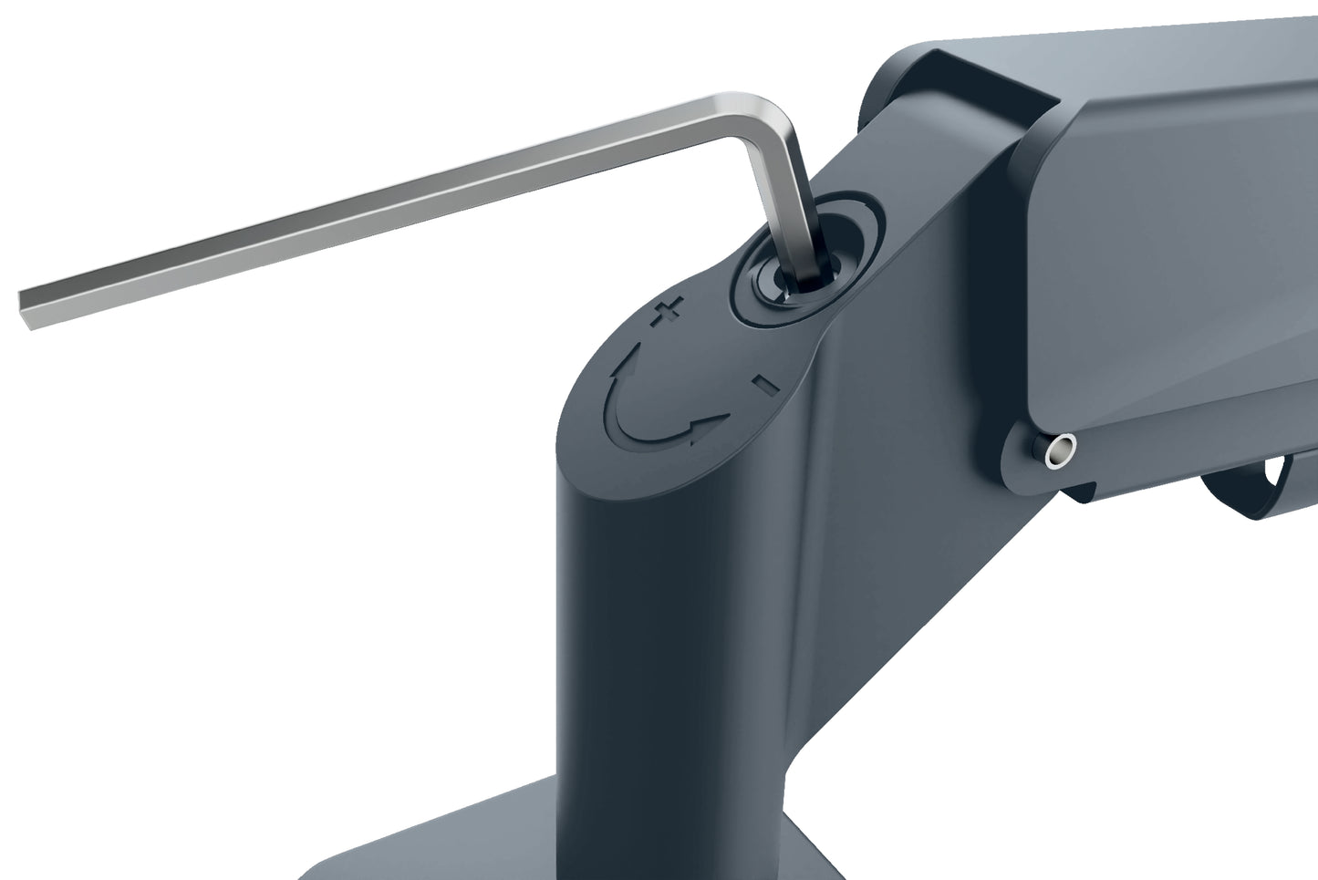 Leitz Ergo Enkelvoudige Monitorarm voor 17-32 inch schermen - 6
