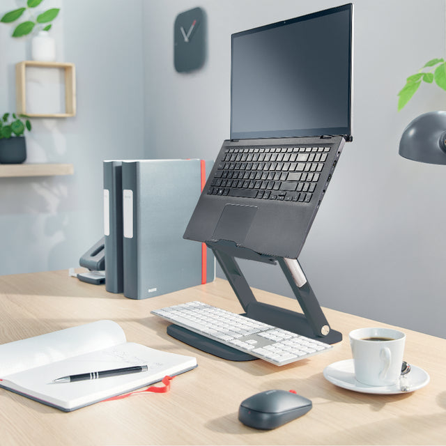 Leitz Ergo Multi-hoek Laptopverhoger, verstelbaar, van gerecycled plastic - 6