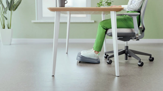 Voetensteun Leitz Ergo Verstelbaar gerecycled grijs - 3