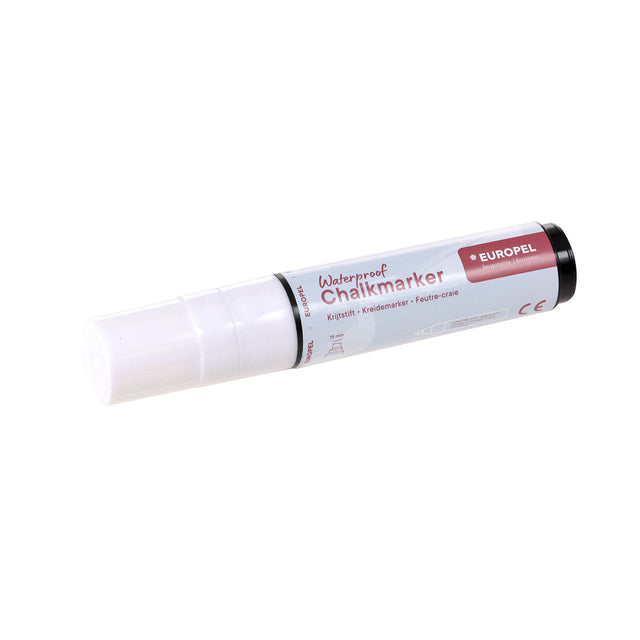 Krijtstift Europel watervast 15mm wit - 3