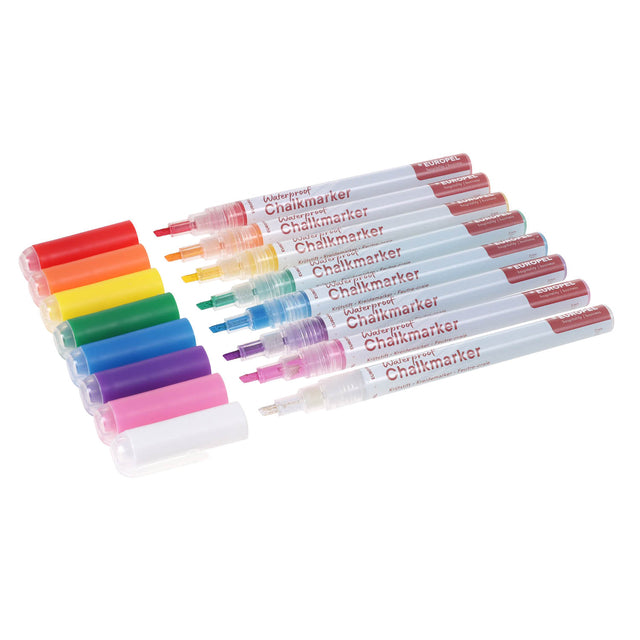 Krijtstift Europel Watervast 1-3mm Assortiment 8 Stuks - 4