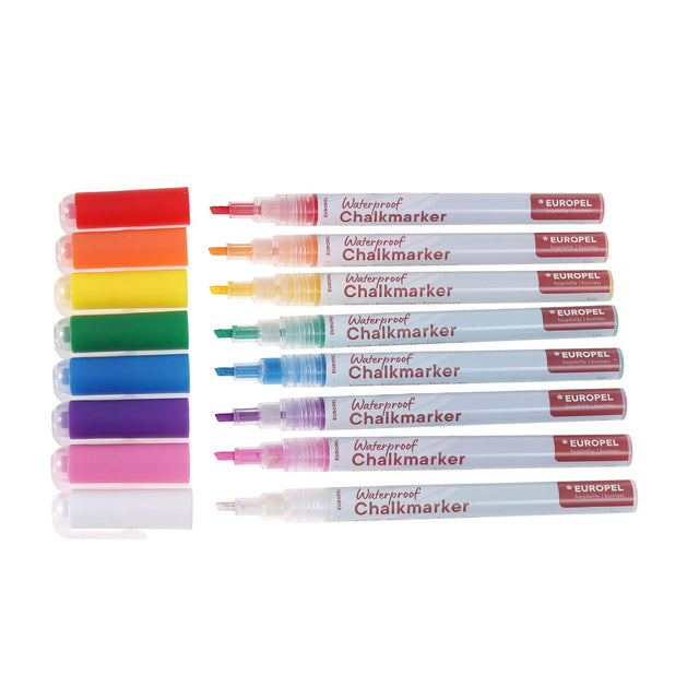 Krijtstift Europel Watervast 1-3mm Assortiment 8 Stuks - 5