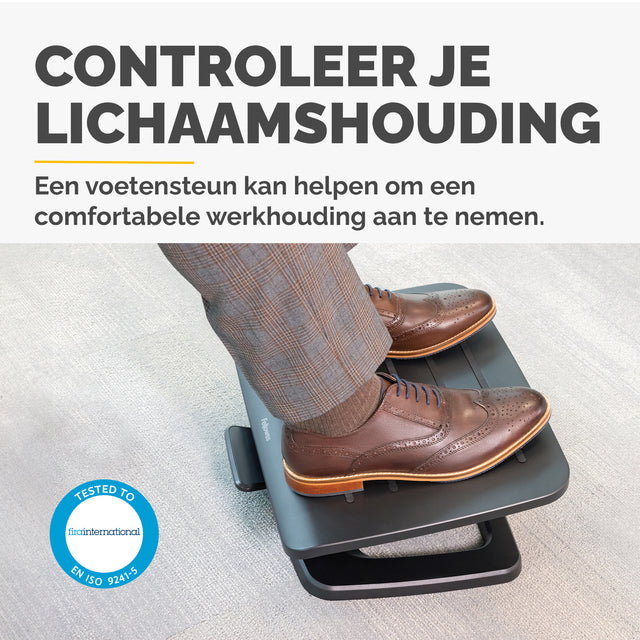 Voetensteun Fellowes Hana LT zwart - 4