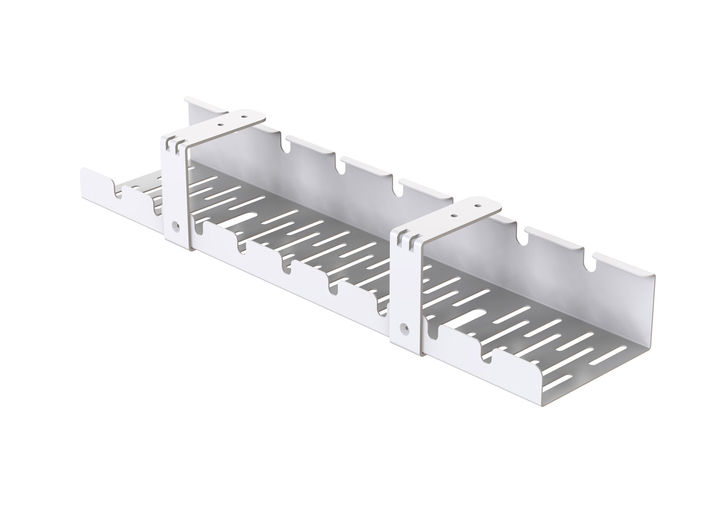 Euroseats Universele Kabelgoot 50cm wit voor onder bureau - 3