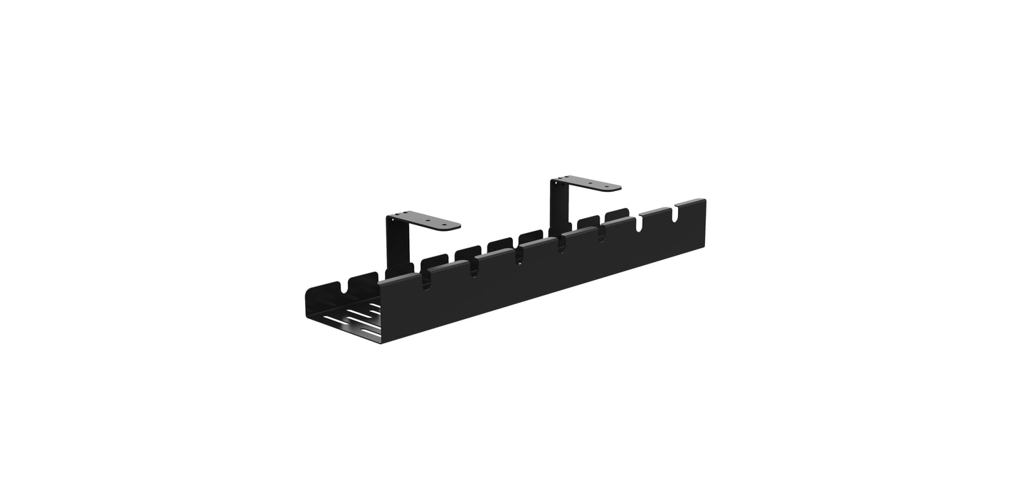 Euroseats Universele Kabelgoot 50cm zwart voor onder bureau - 2