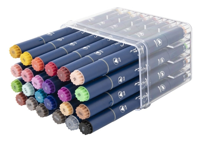 Nassau Alcoholmarkers Duopunt 24 stuks assorti, professionele kwaliteit - 3