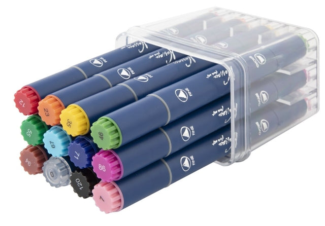 Nassau Alcoholmarkers Duo 12 stuks assorti voor creatieve projecten - 3