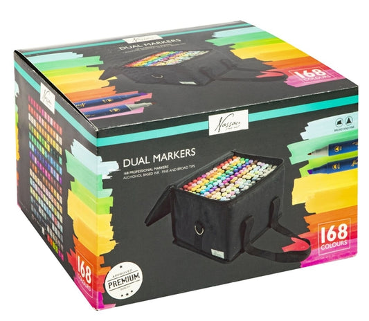 Alcoholmarker Nassau Duopunt 168 Stuks Assorti