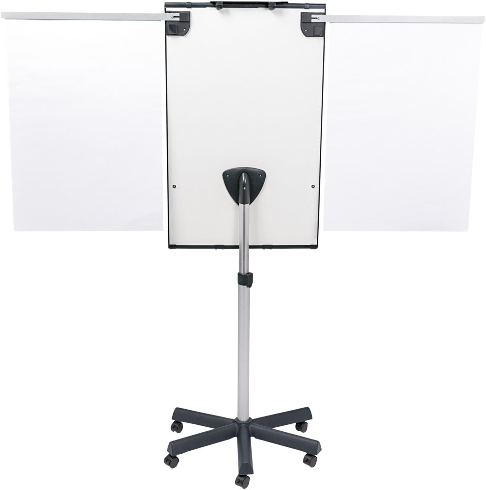 Mobiele flipover met ronde voet en magnetisch whiteboardoppervlak - 2