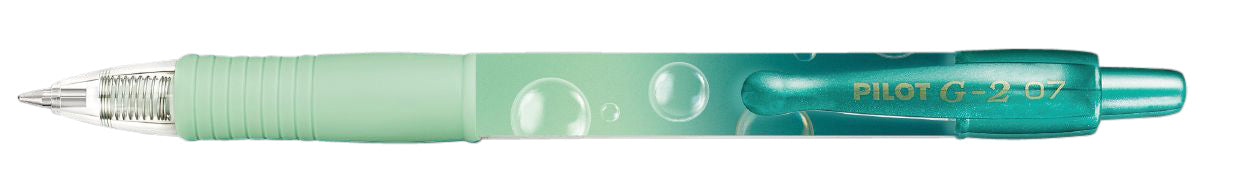 PILOT G-2 Bubble Gelpen, Groen, 0,7 mm, Blauwschrijfinkt