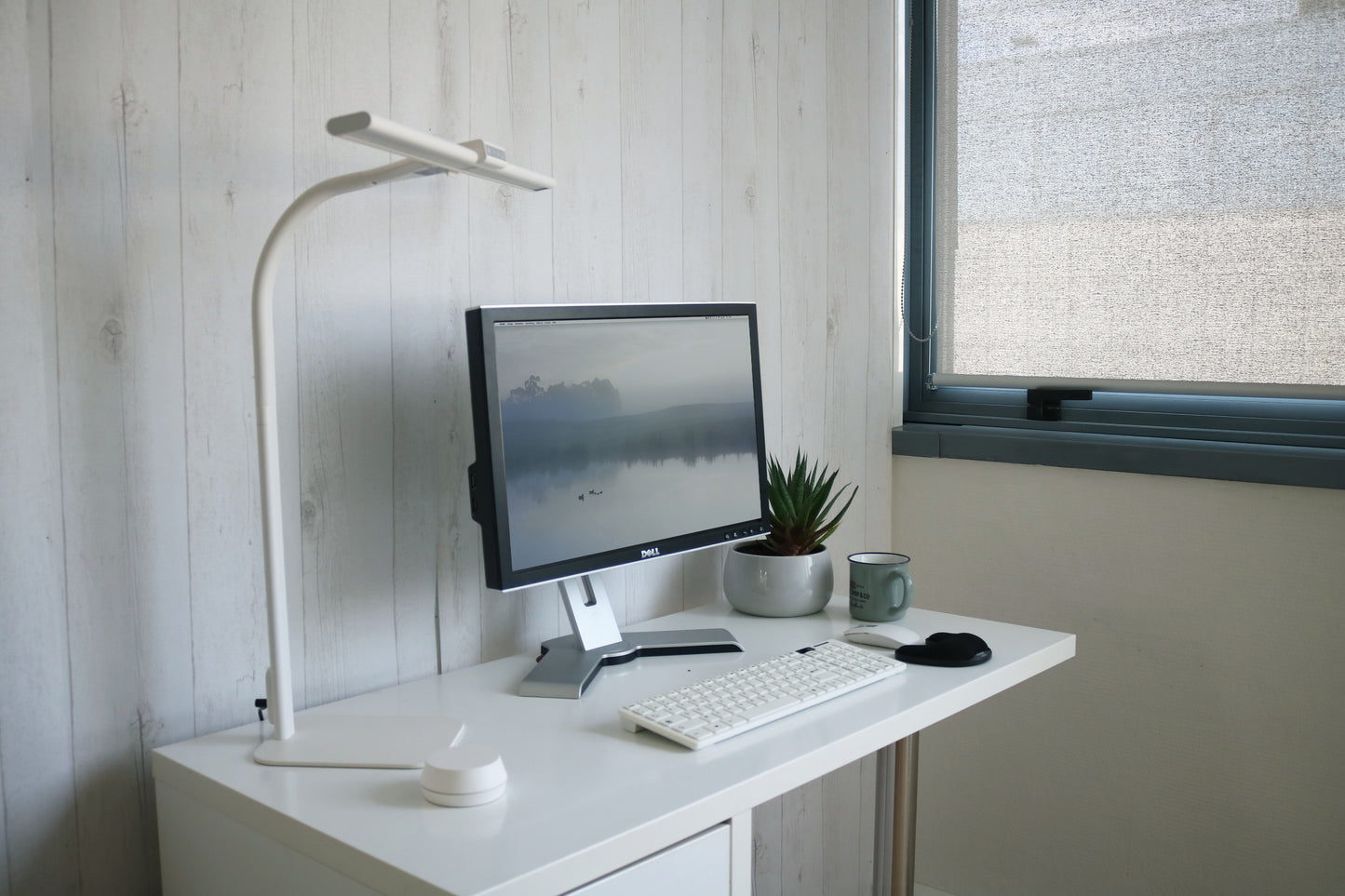 Bureaulamp Unilux Strata base LED wit - 7