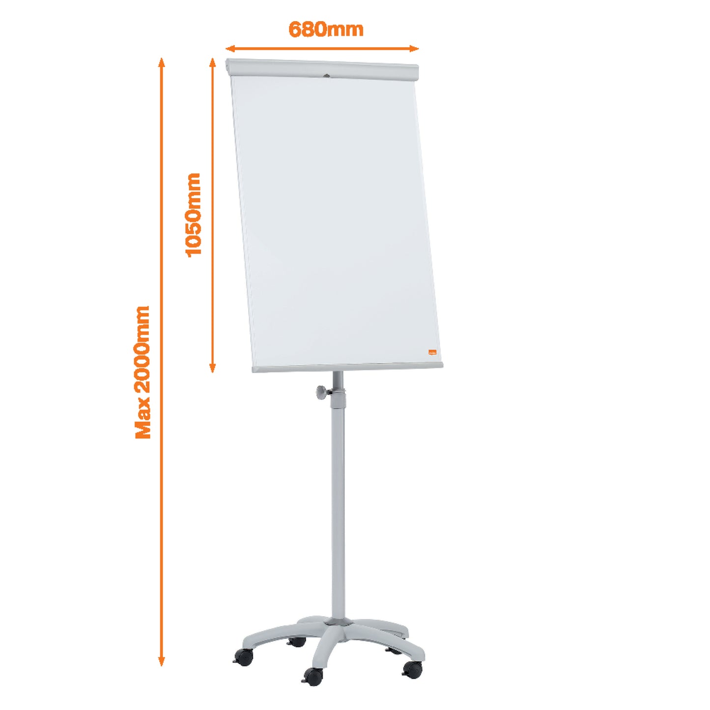 Mobiele magnetische flipover Nobo Essence met verstelbaar onderstel - 2