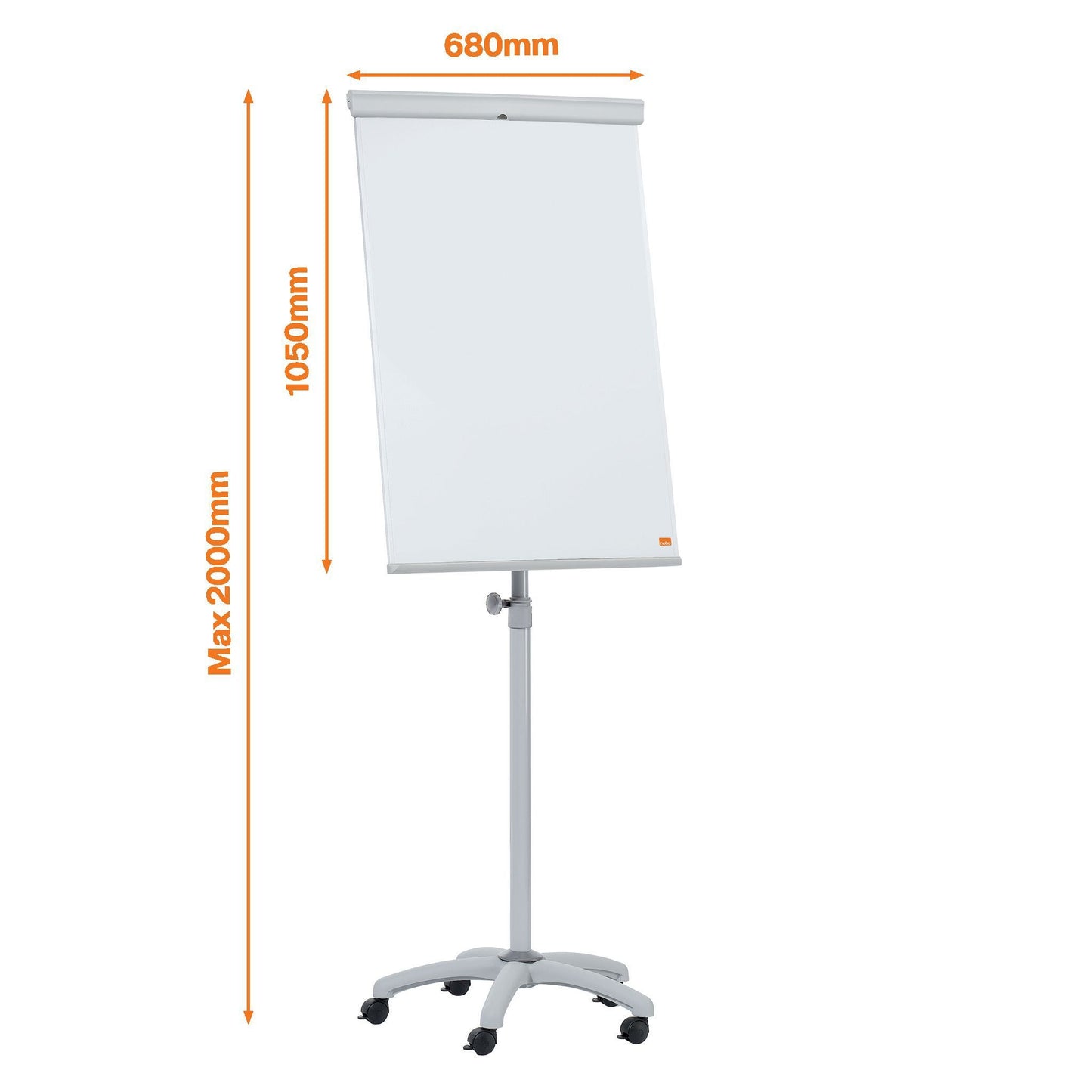 Mobiele magnetische flipover Nobo Essence met verstelbaar onderstel - 7
