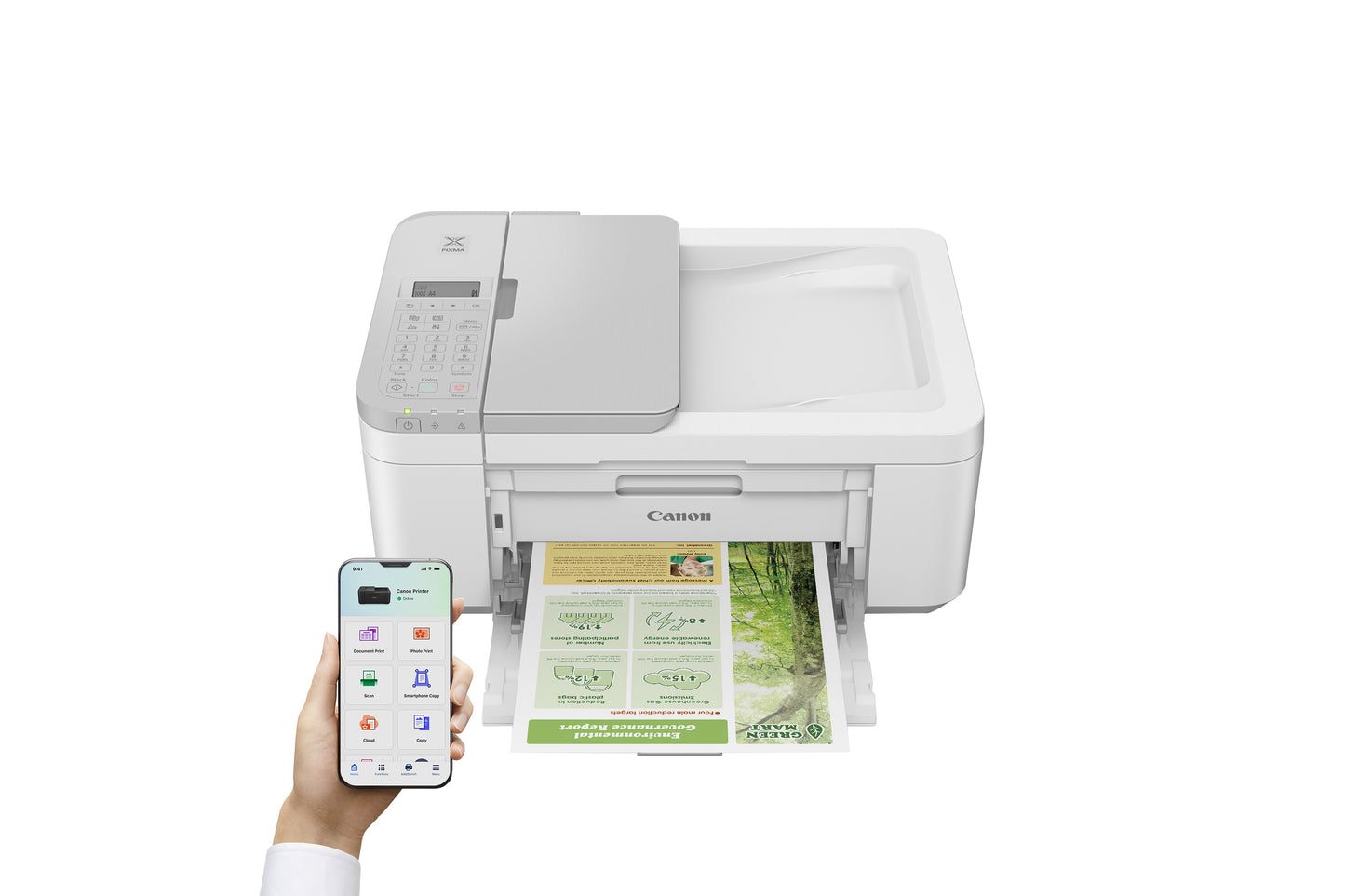 Canon PIXMA TR4756i 4-in-1 Inkjet Printer met Wi-Fi en Duplex