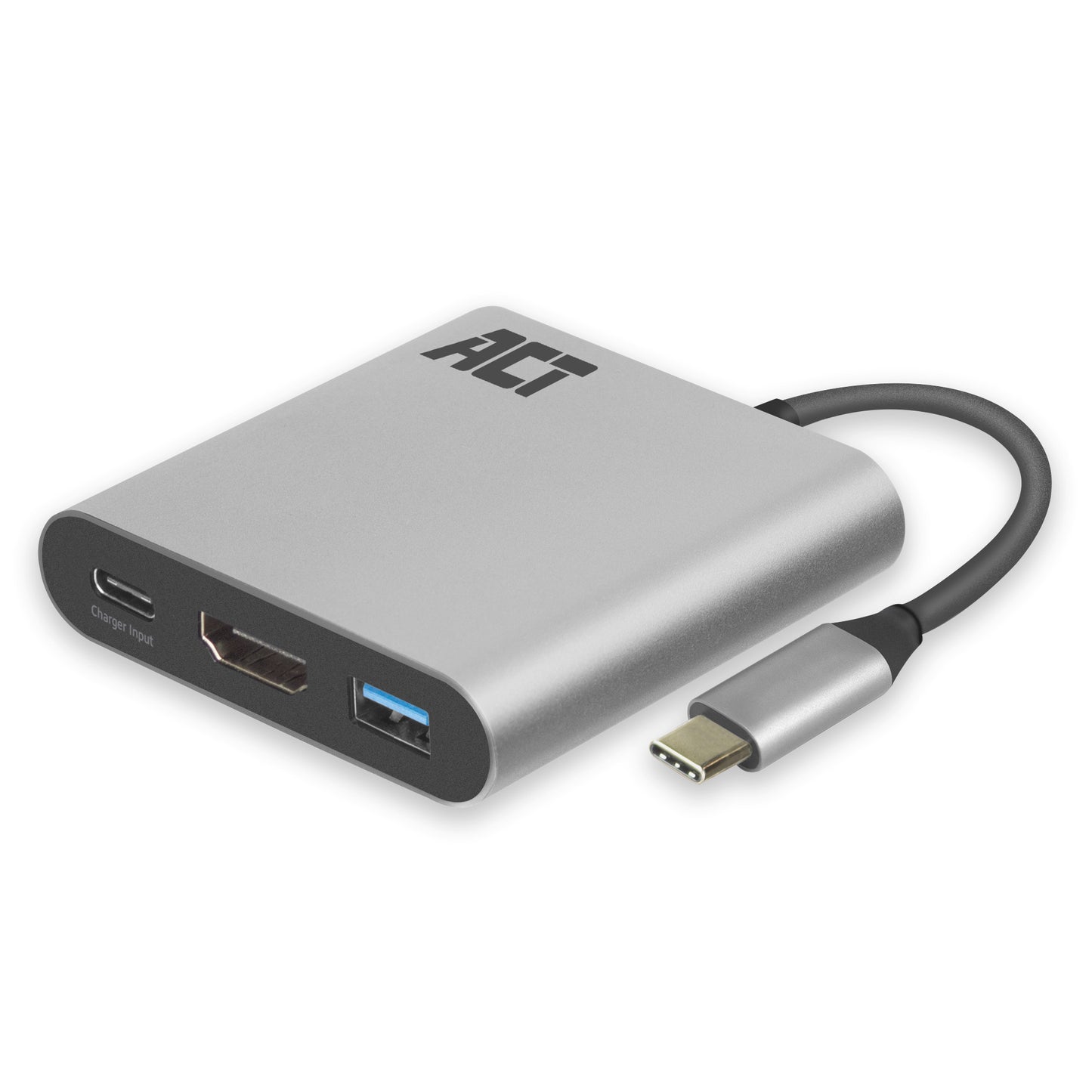 USB-C naar HDMI adapter met 4K ondersteuning en 60W PD pass-through - 3