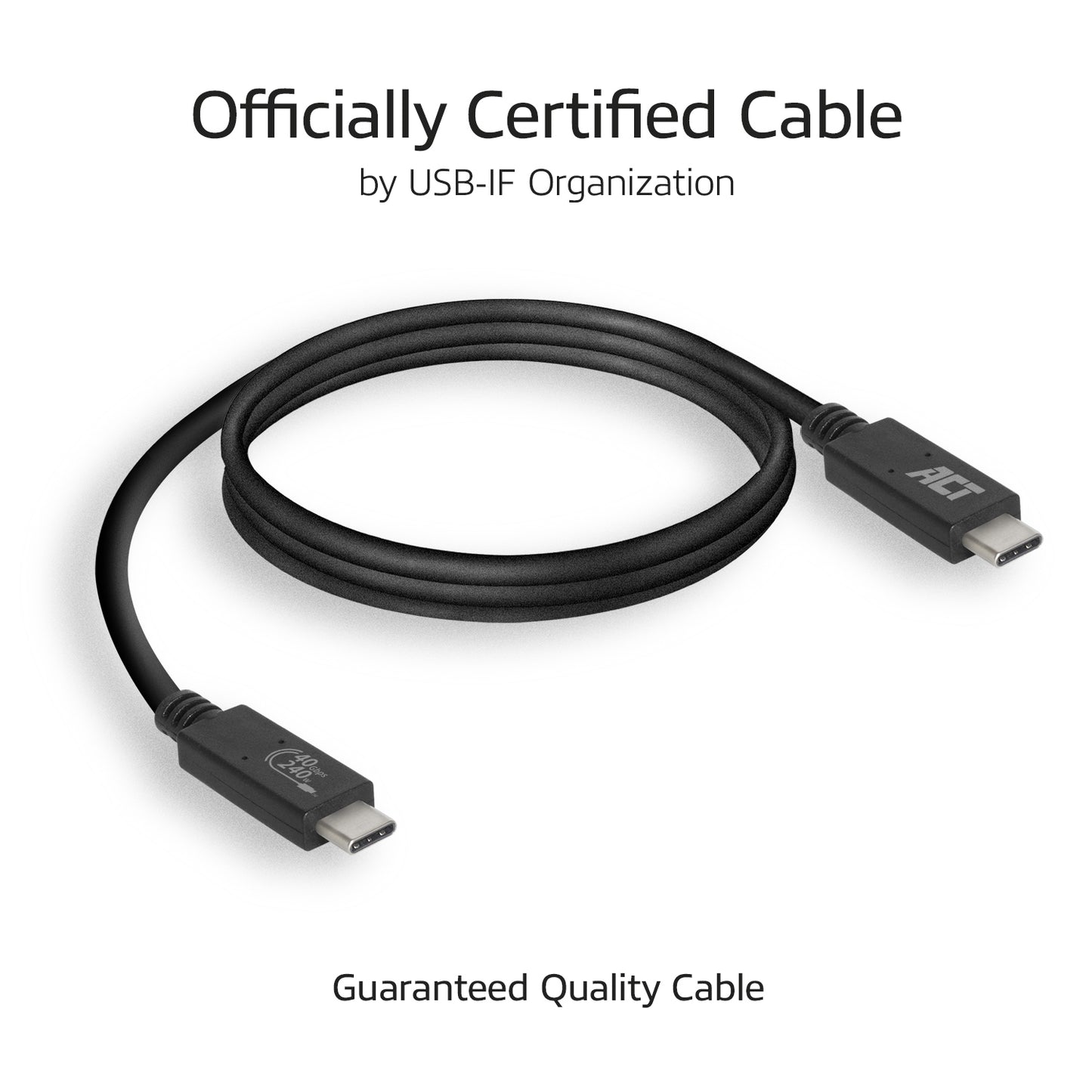 USB4® 40Gbps Kabel USB-C met Thunderbolt™4 en Power Delivery - 3