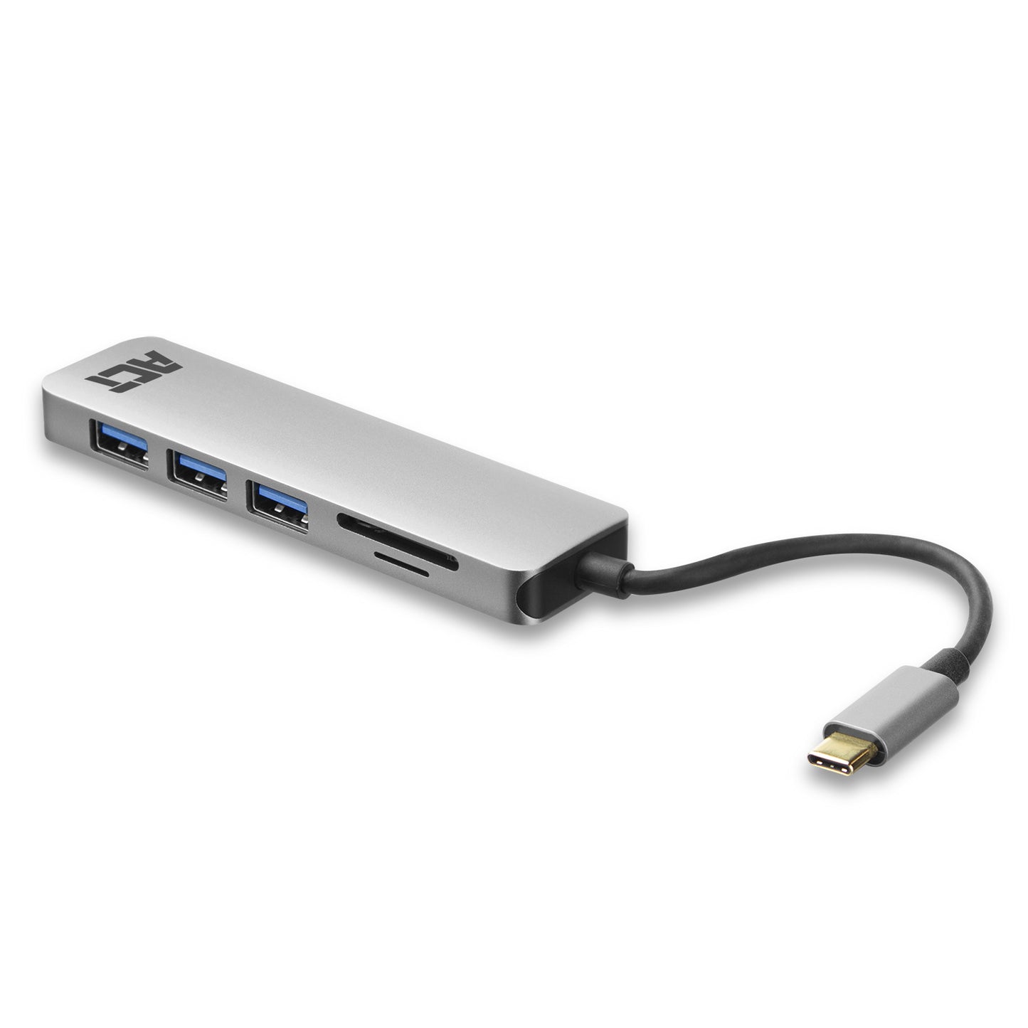 USB-C Hub 3.0 met 3 USB-A Poorten en Micro SD/SD Kaartlezer - 8