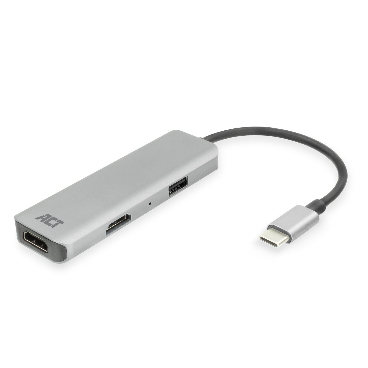 USB-C naar HDMI dual monitor adapter met MST ondersteuning