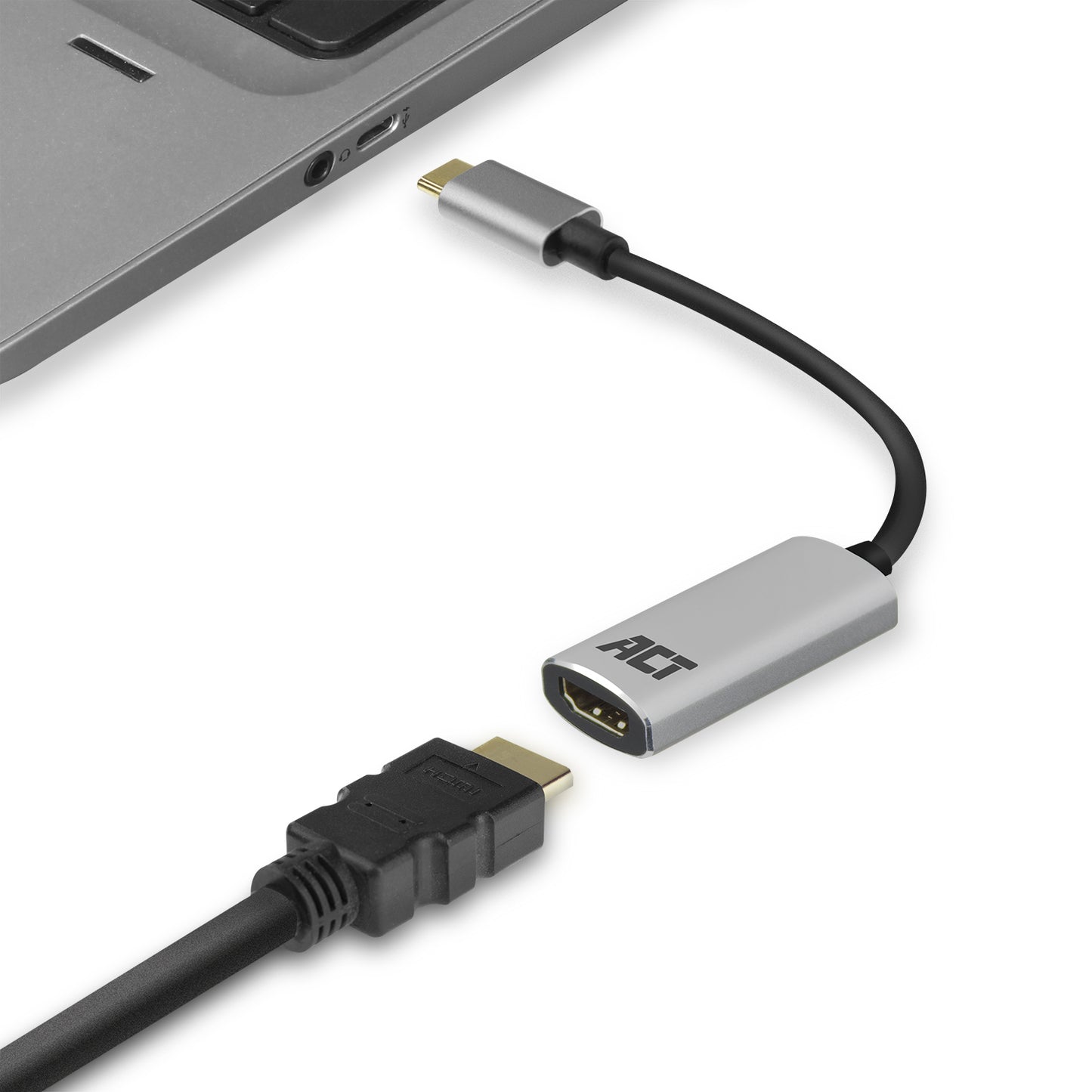 USB-C naar HDMI 4K adapter met 60Hz ondersteuning