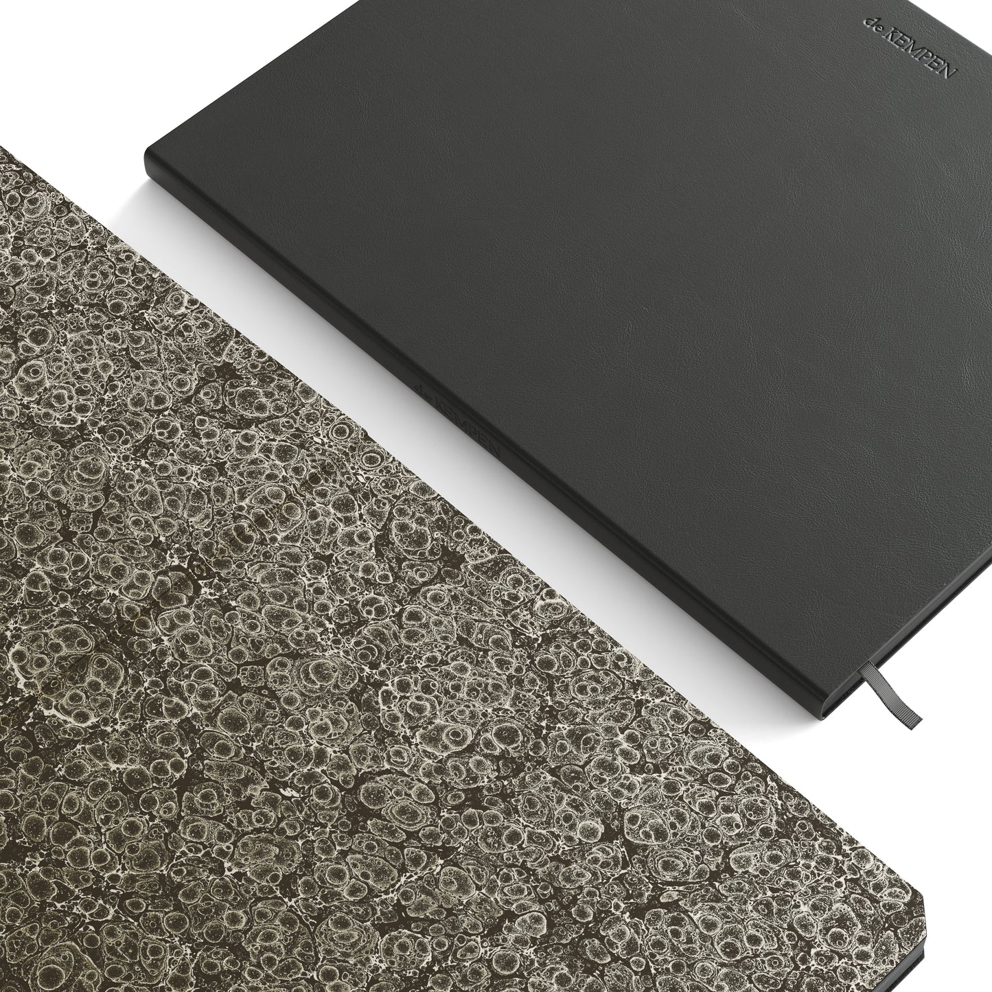Notitieboek de KEMPEN Ashblack 110x160 liniaal 160 pagina's zwart - 2