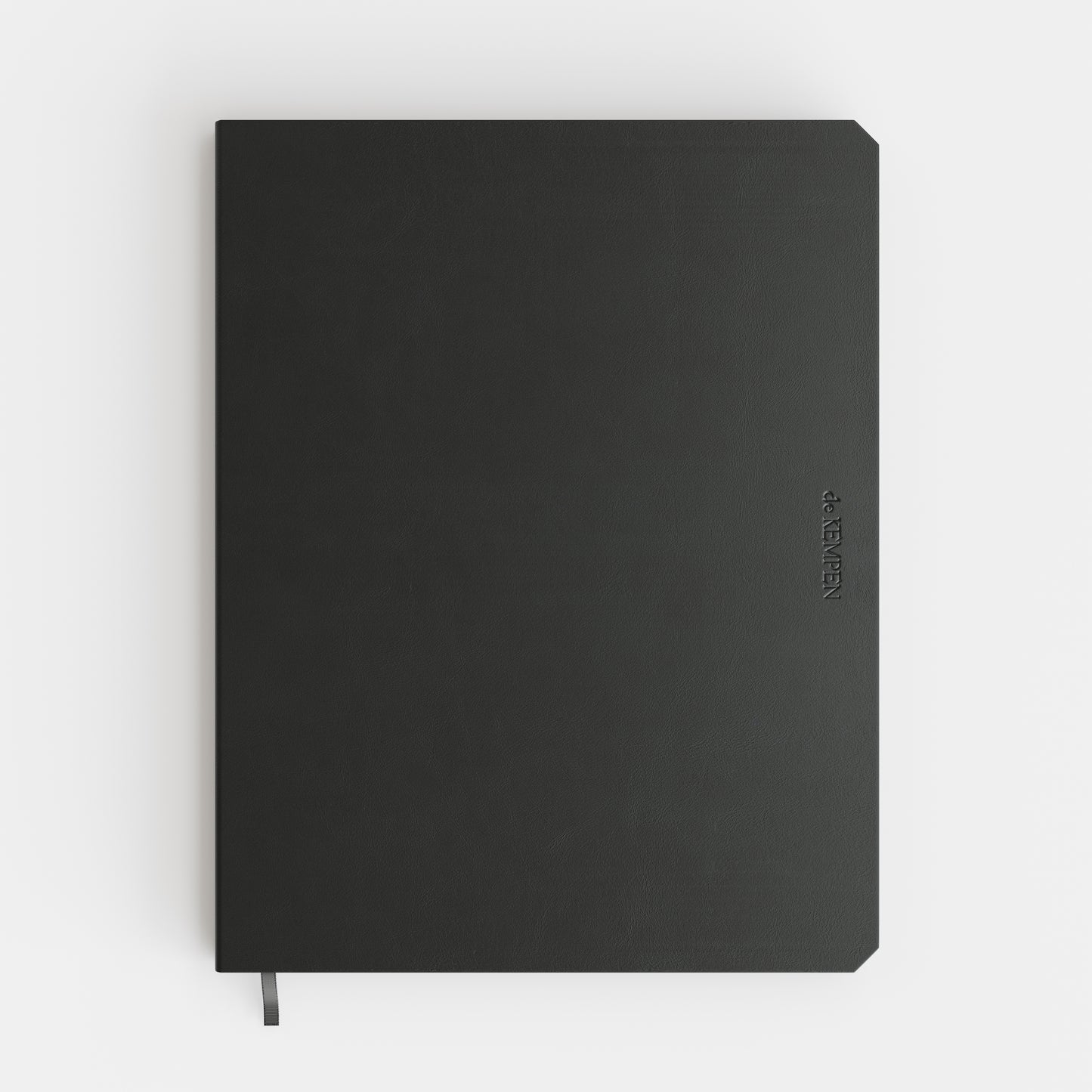 Notitieboek KEMPEN Ashblack A5 171x220 mm, 192 pagina's, zwart