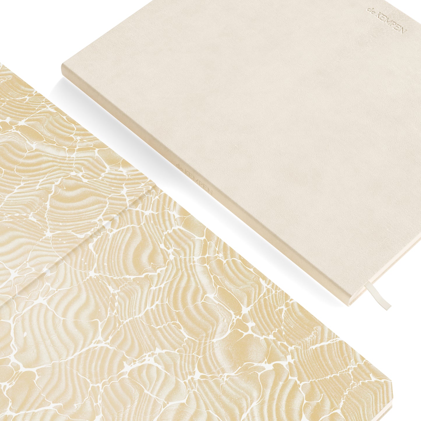 Notitieboek de KEMPEN Vanilla 110x160 linnenlook 160 pagina's - 2