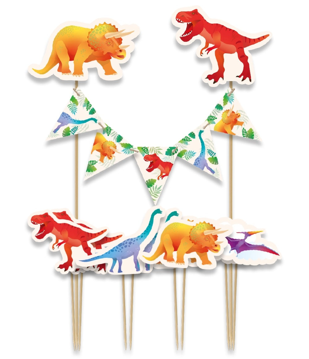 Dino Cake Decoraties voor feesttaarten