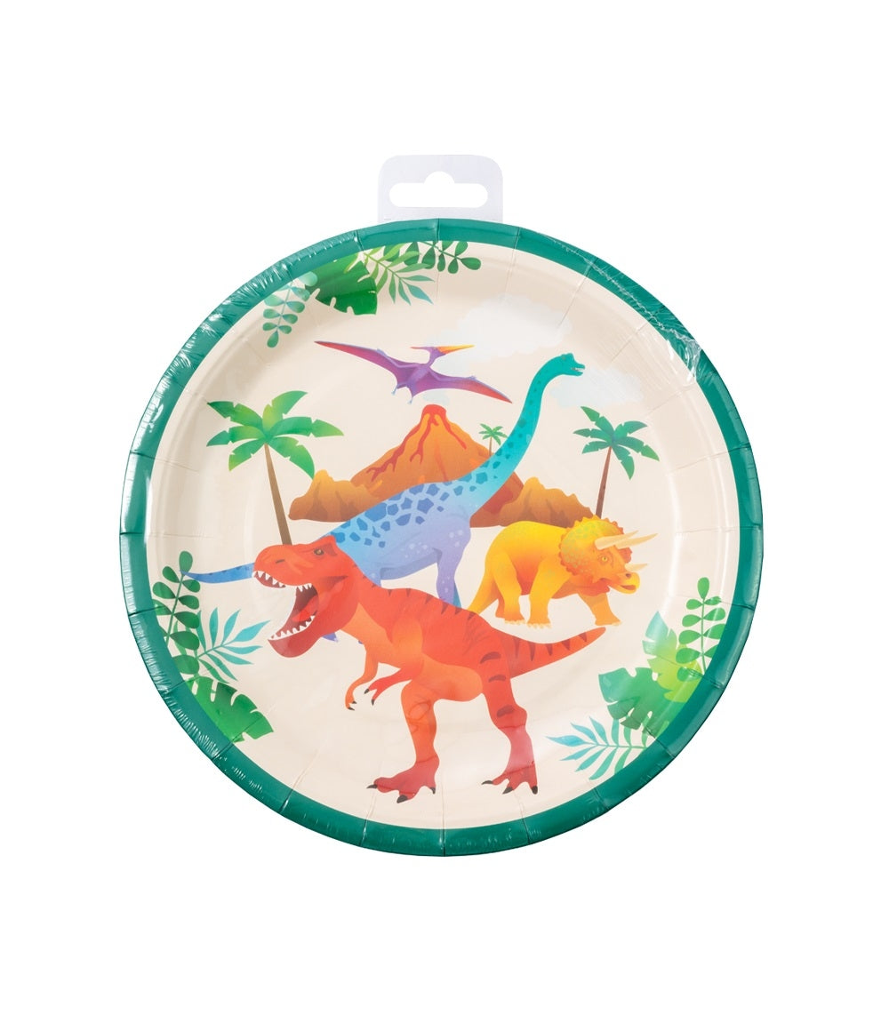 Dino thema feestbordjes voor op tafel - 2