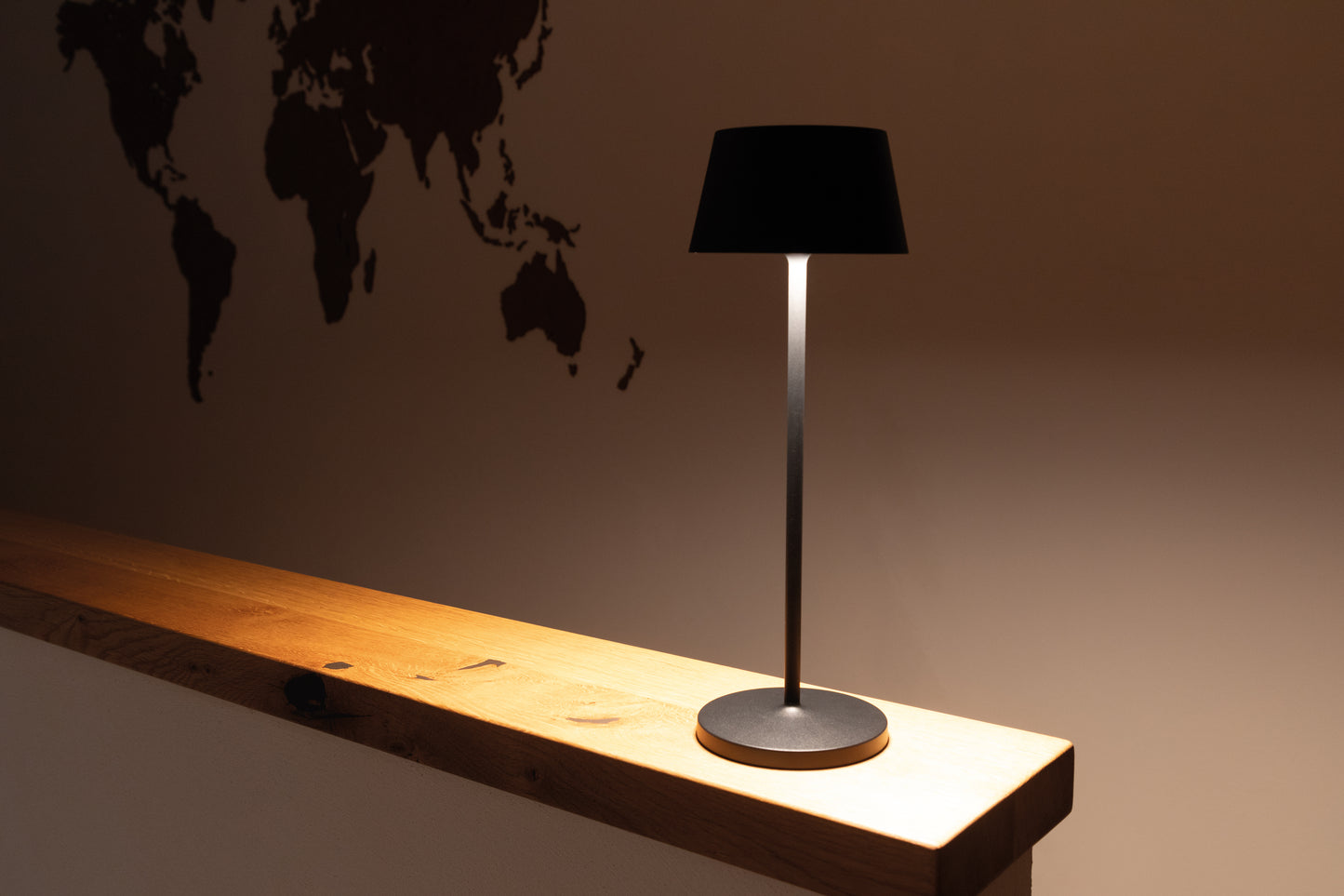 Tafellamp MAUL Nina LED accu dimbaar antraciet - 3