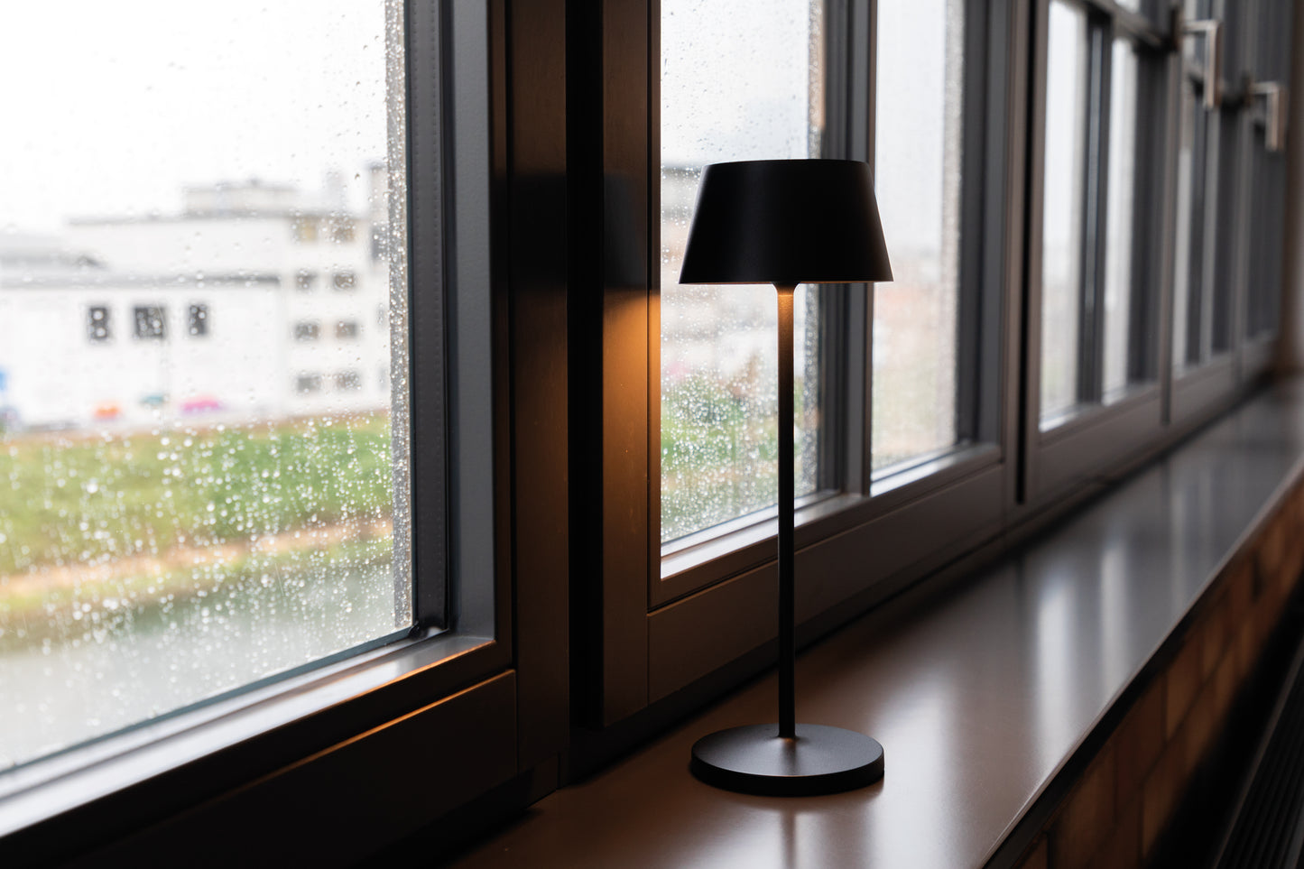 Tafellamp MAUL Nina LED accu dimbaar antraciet - 4