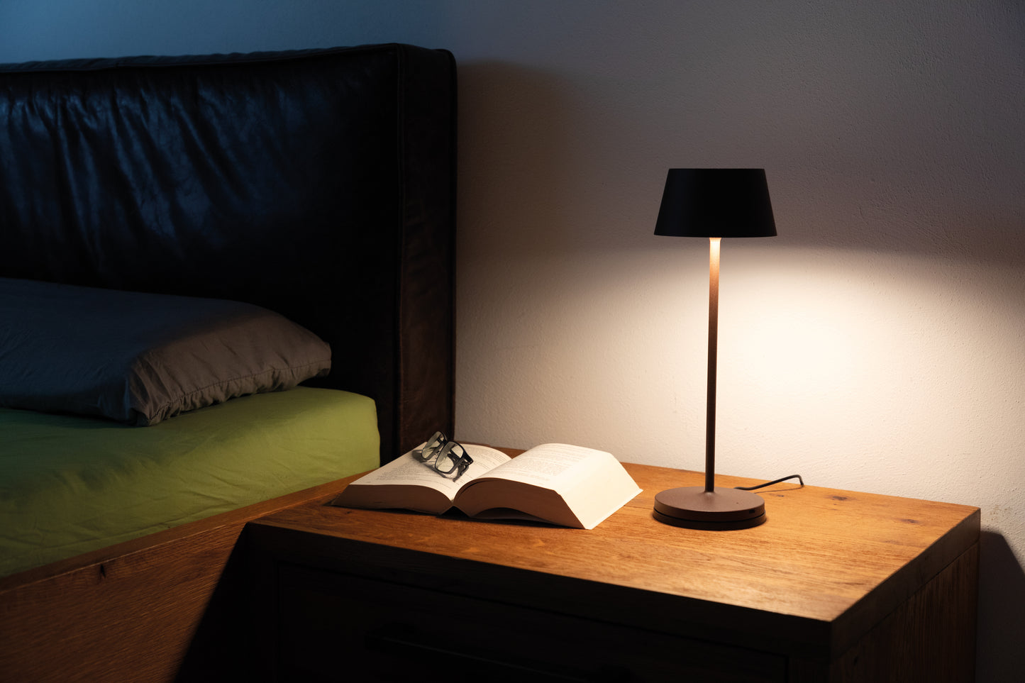 Maul Nina LED Accu Tafellamp Dimbaar Bruin - 4