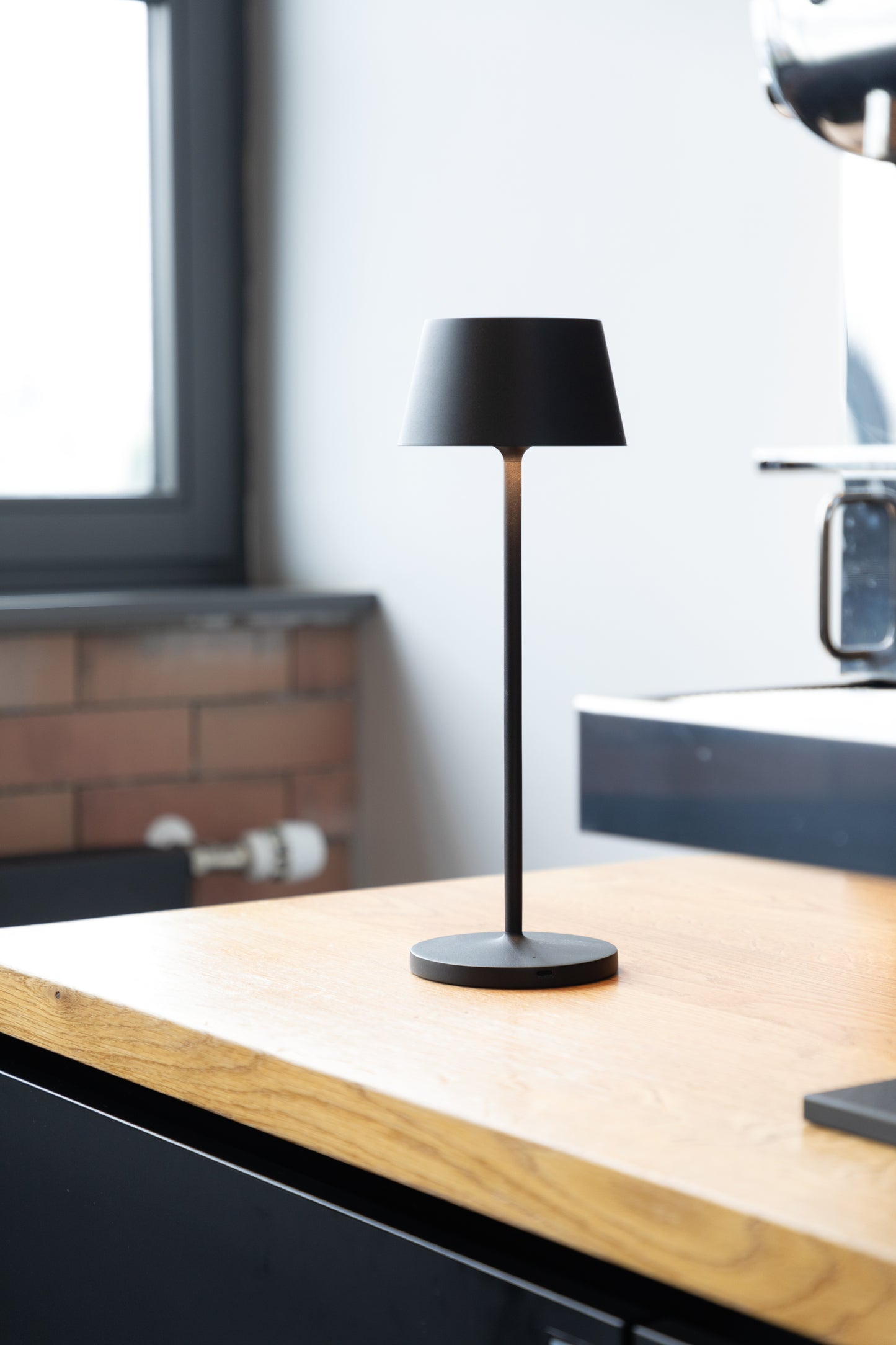 Tafellamp MAUL Nina LED accu dimbaar zwart - 2