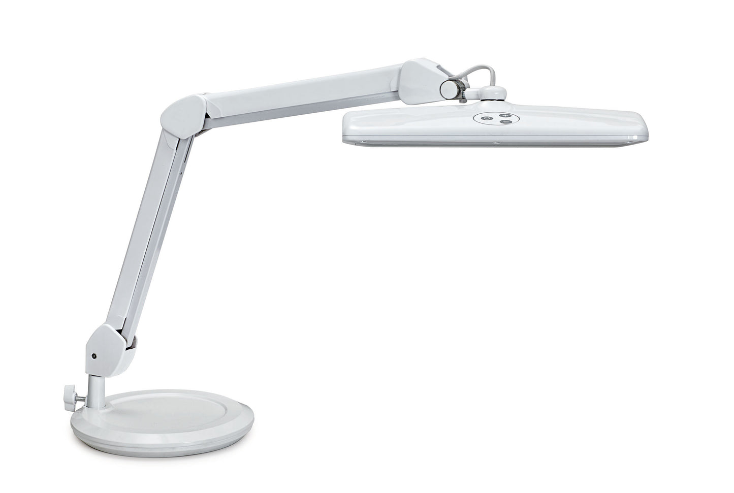 Werkpleklamp MAUL Intro LED dimbaar op voet wit - 2