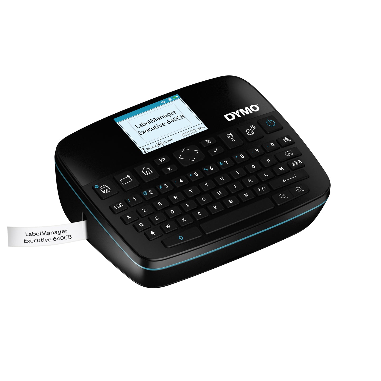 Labelprinter Dymo LM 640CB azerty 24mm met koffer voor labelen - 2