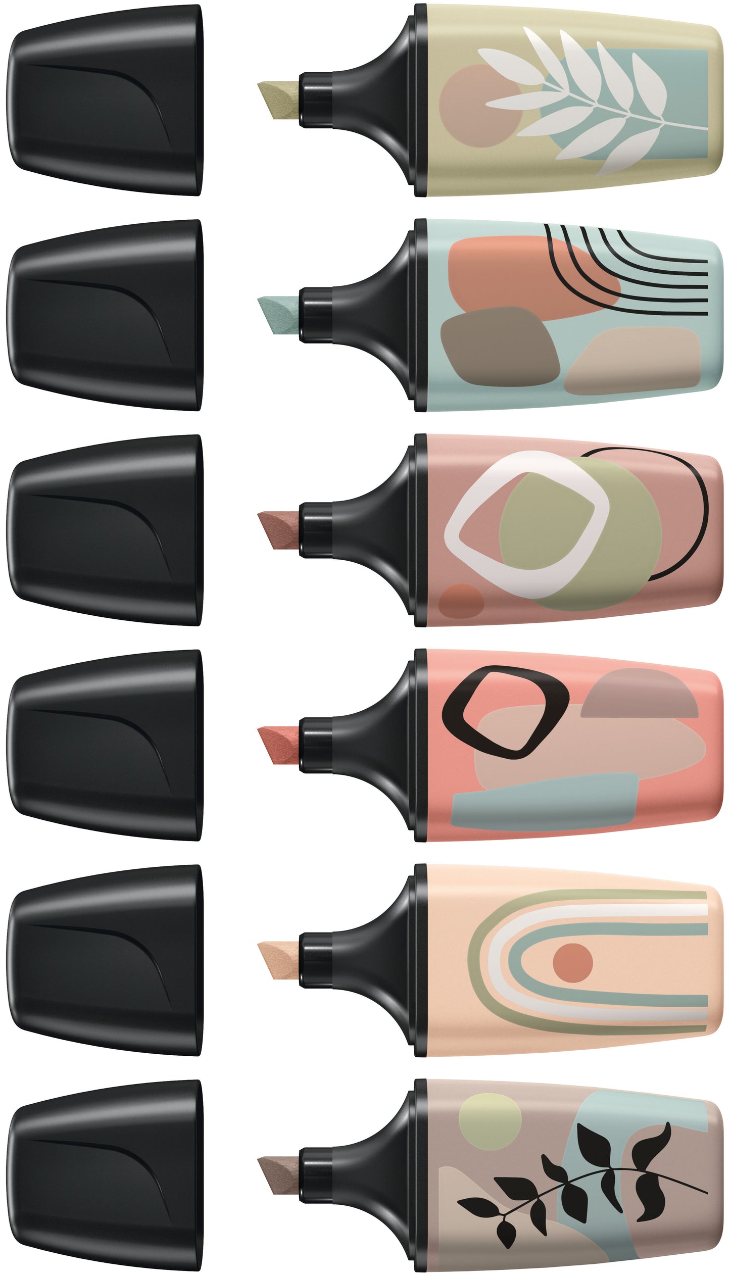 Stabilo BOSS Mini Nature Assorti Markeerstiften 6 Stuks - 2