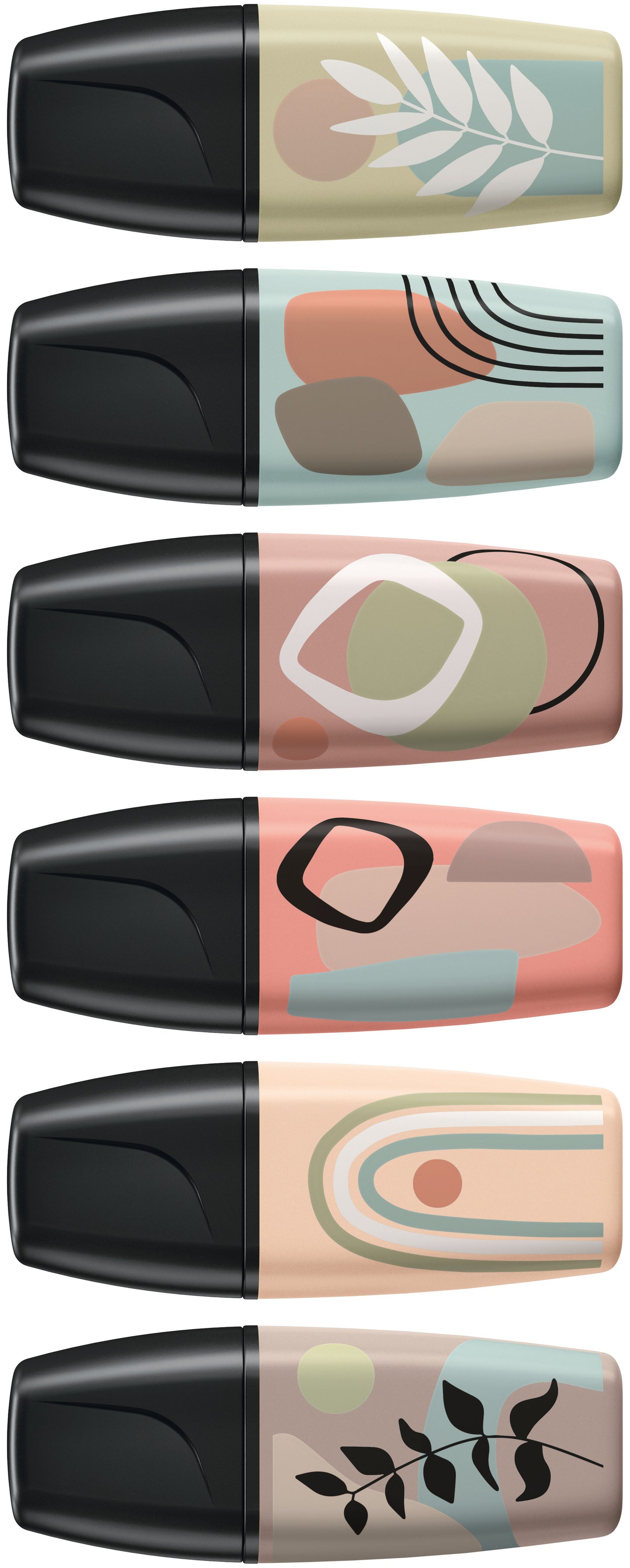 Stabilo BOSS Mini Nature Assorti Markeerstiften 6 Stuks - 3
