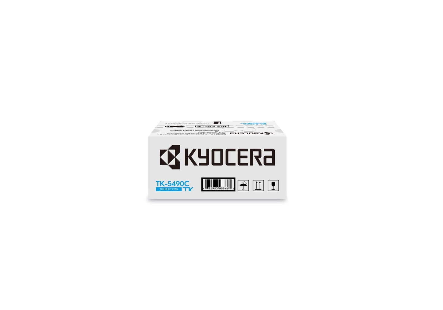 Gereconditioneerde Blauw Kyocera TK-5490C Toner voor 2400 Pagina’s