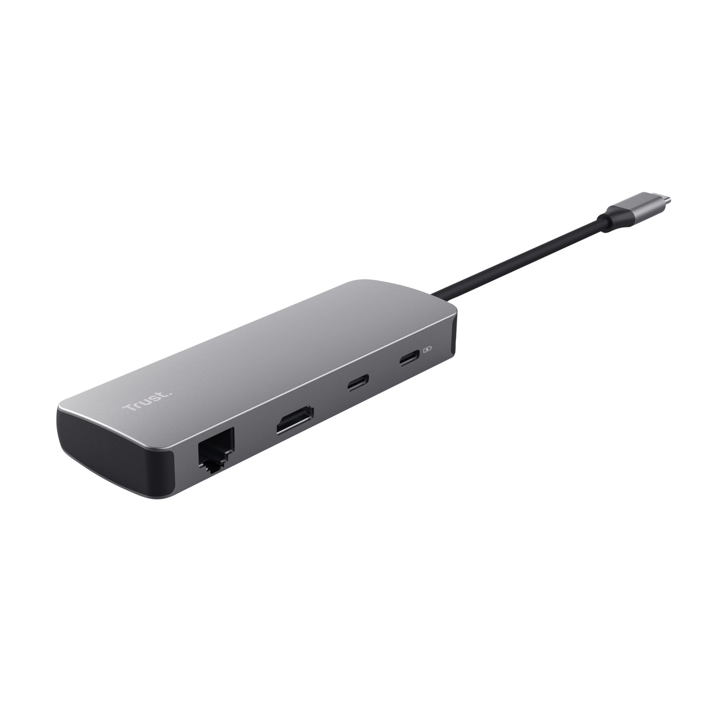 Hub Trust Dalyx 8-in-1 USB-C Adapter met HDMI, Ethernet en Kaartlezer - 2