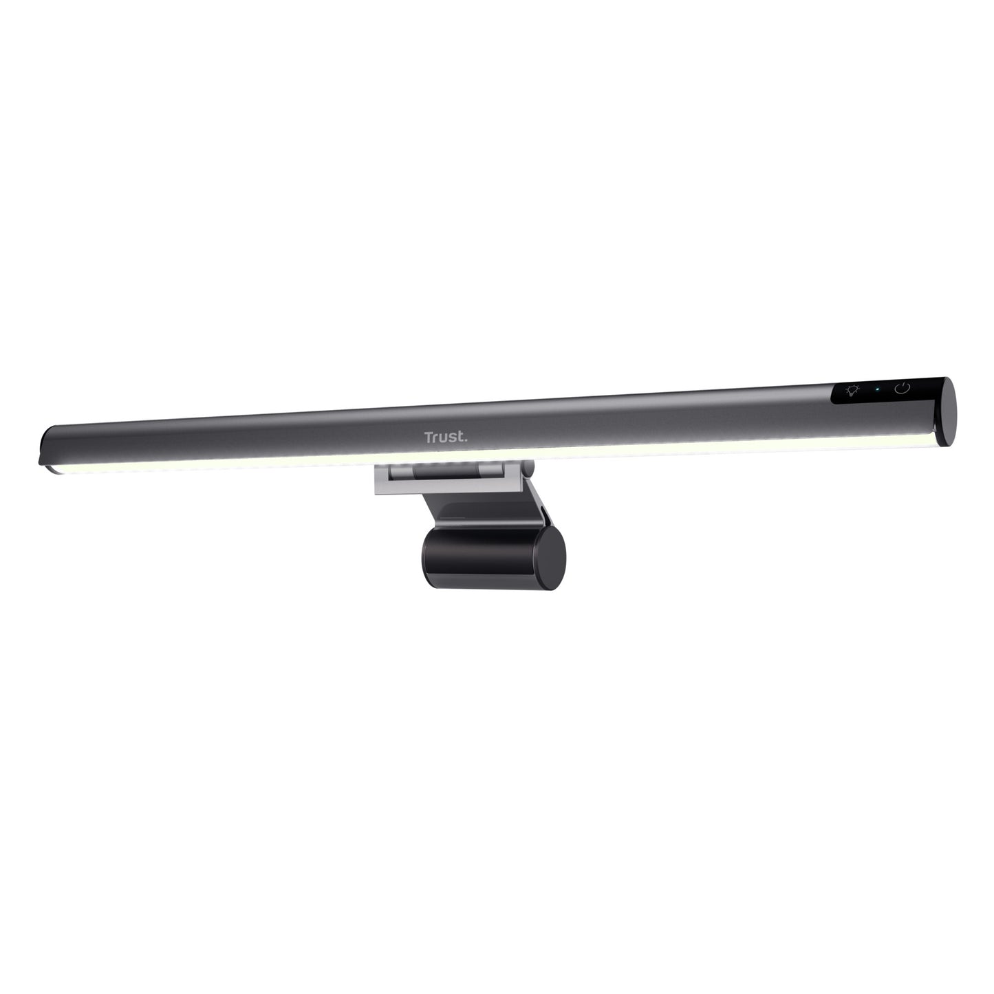Monitorlamp met LED-verlichting voor werkplek, zwart - 2