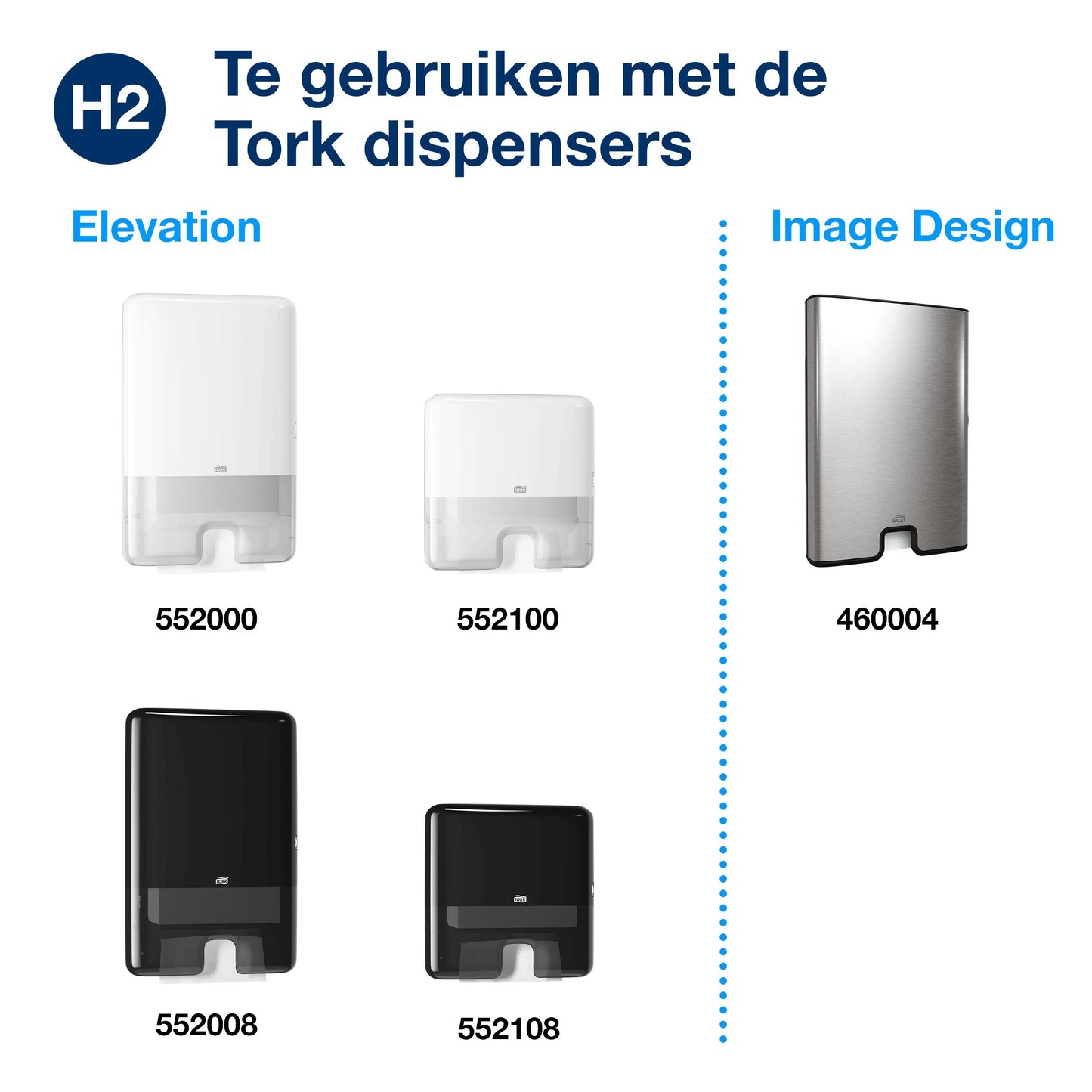 Handdoek Tork H2 Xpress Premium Compressed Advance 212x320mm - 3