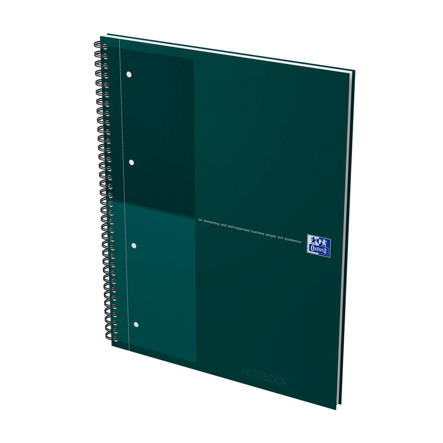 Oxf International A4+ Spiralnotitieboek met lijn, groen - 2