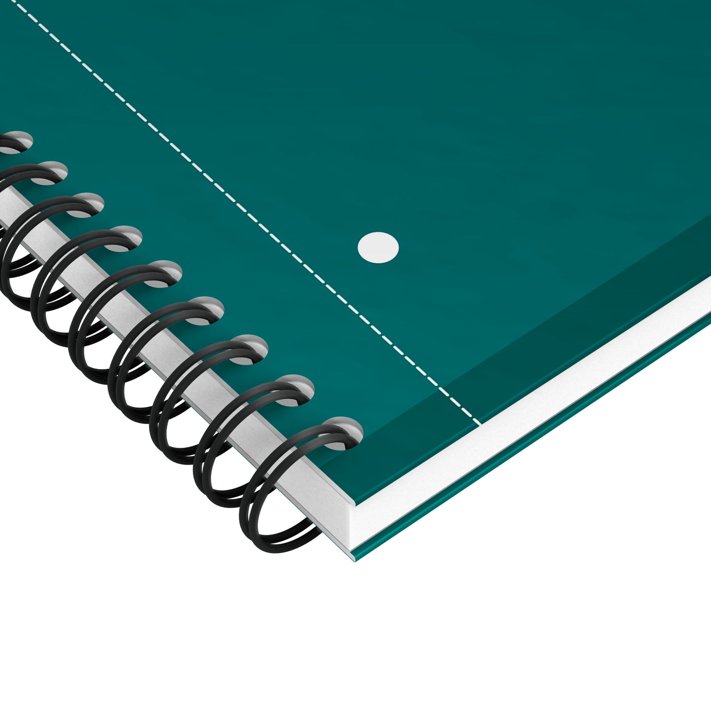 Oxf International A4+ Spiralnotitieboek met lijn, groen - 5