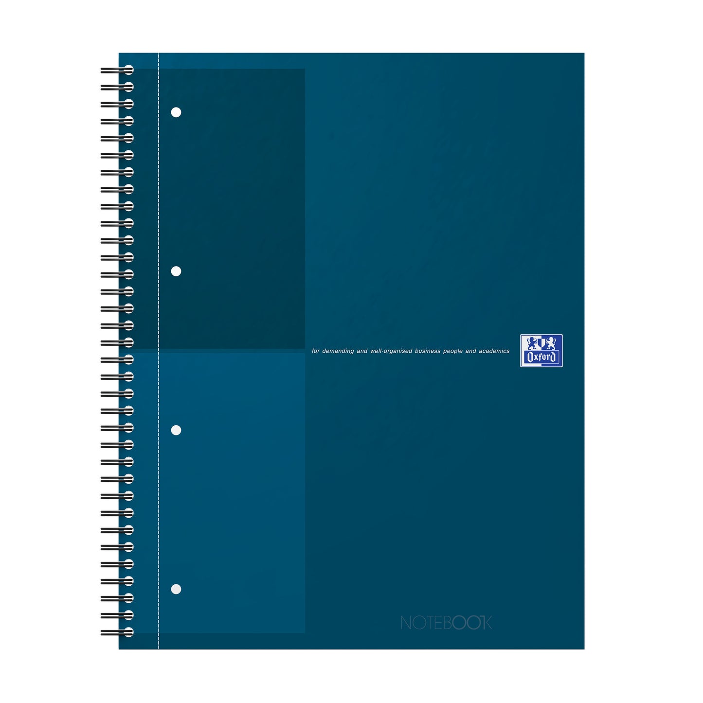 Oxf International A4+ Spiralnotitieboek met lijn 160 pagina's