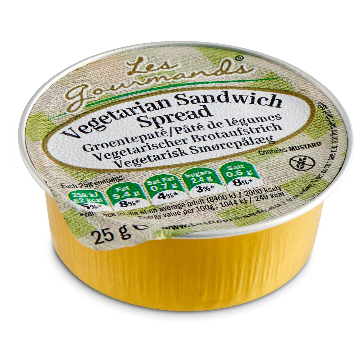 Vegetarische Sandwich Spread Les Gourmands 45x25 g - 3