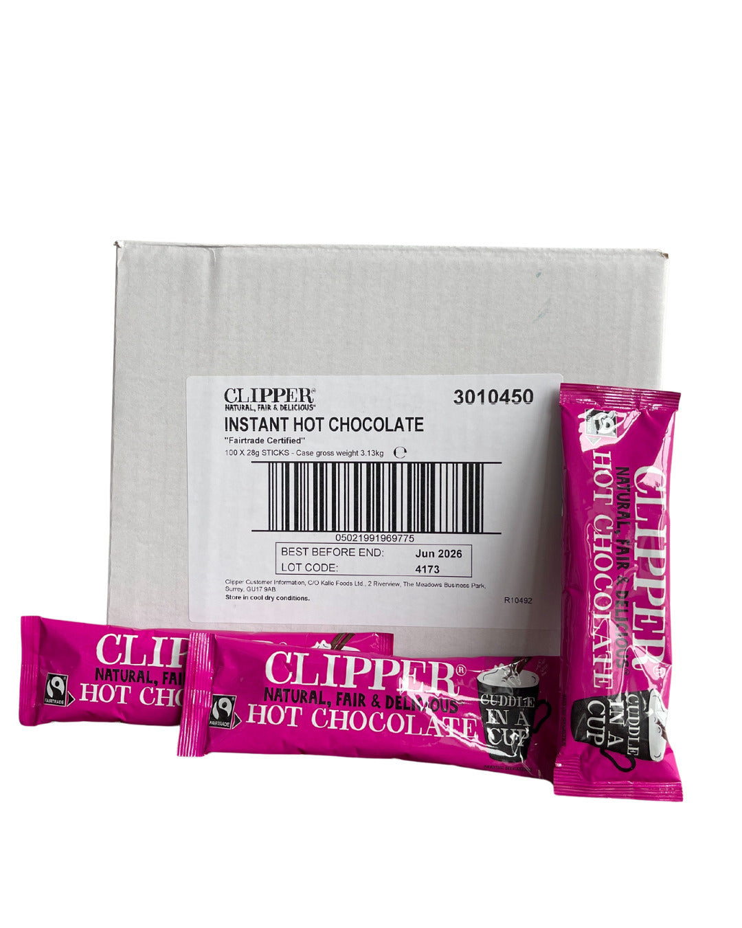 Chocolademelk Clipper 100x28 g (Fairtrade) - 2