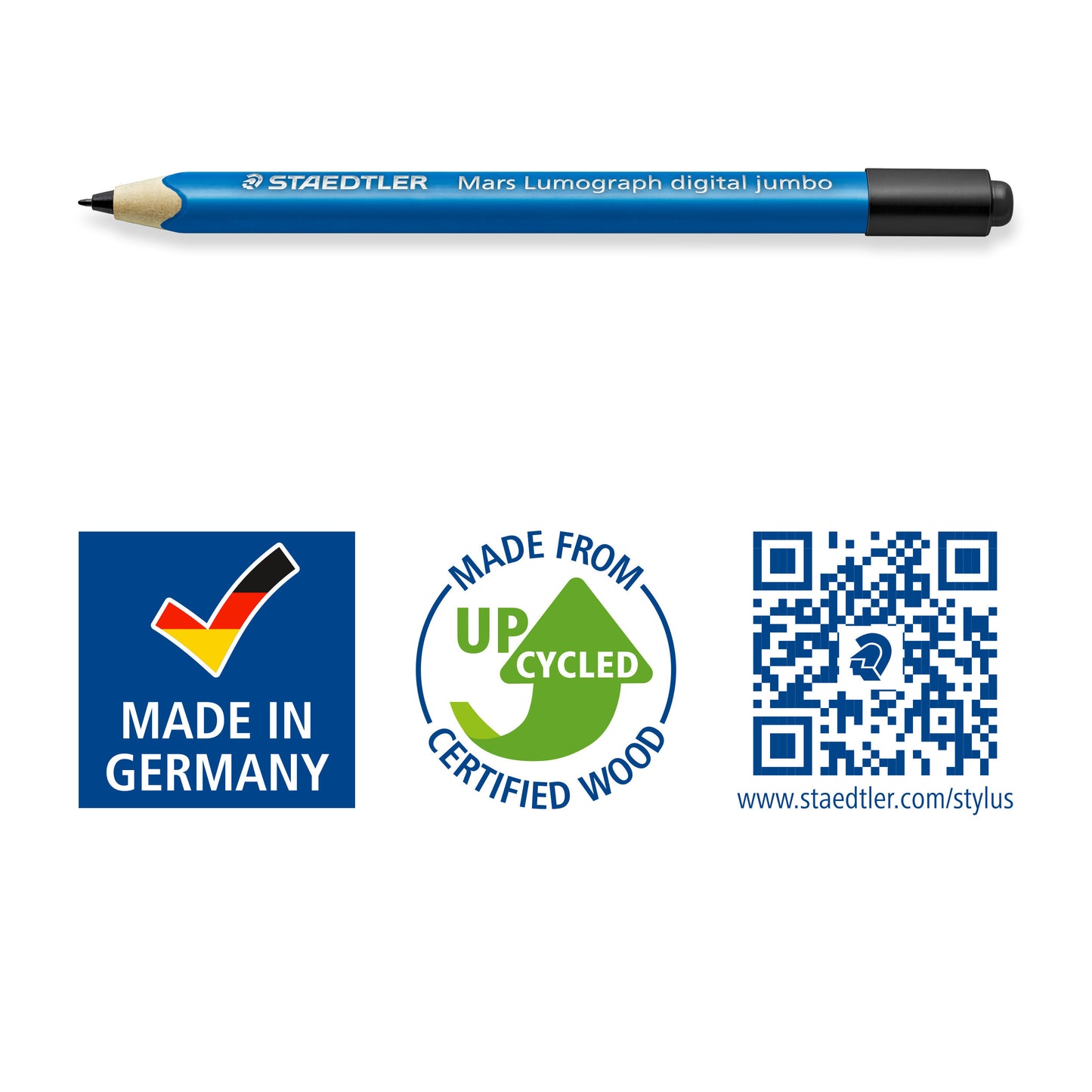 STAEDTLER Lumograph digital jumbo potlood, compatibel met tablets - 7
