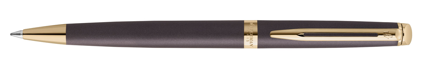 Waterman Hemisp Fashion GT M metallic zwarte balpen