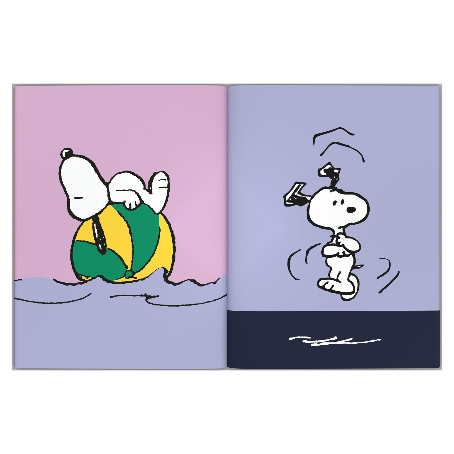 Schoolagenda 2025-2026 Lannoo Snoopy lila, 1 dag per pagina - 2