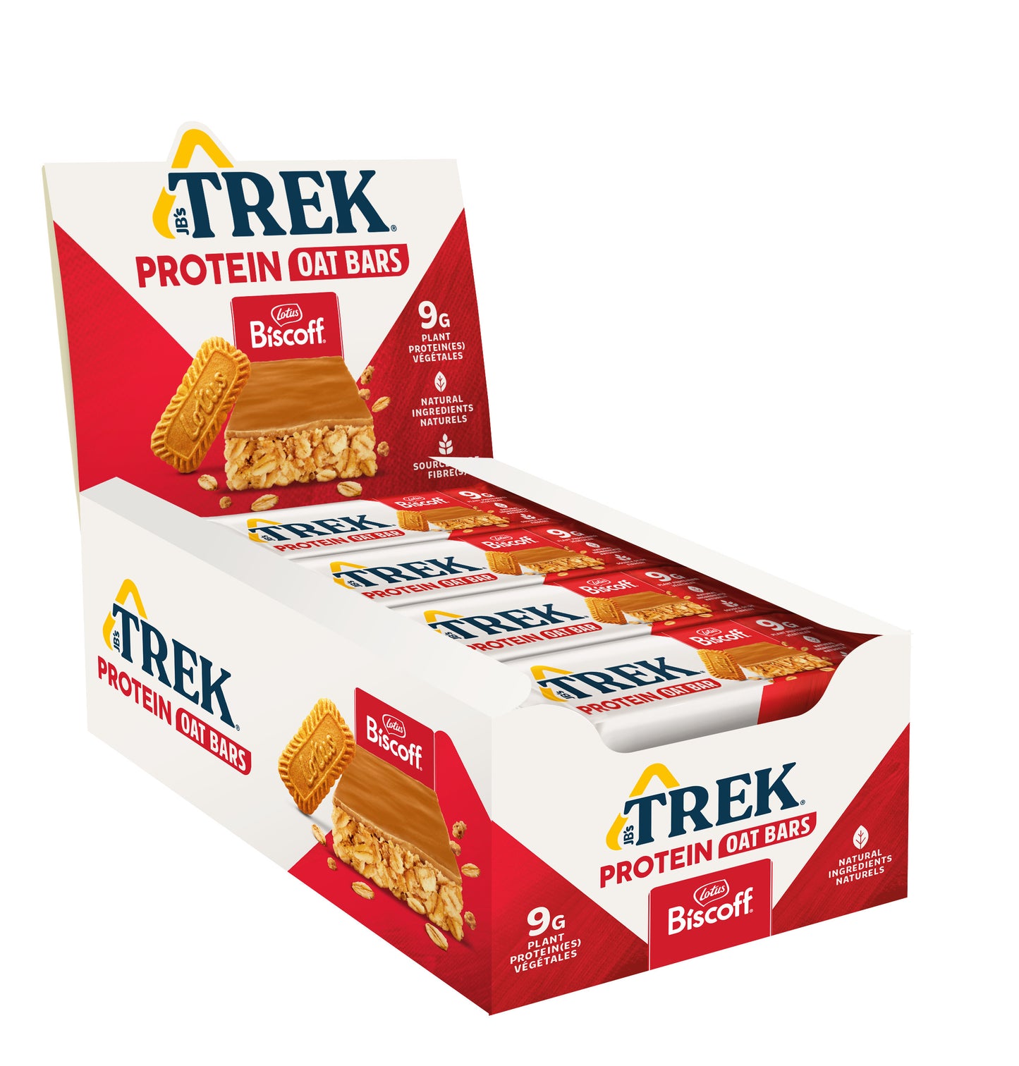 Proteïnereep met havermout en Biscoff-smaak 50 gram - 2