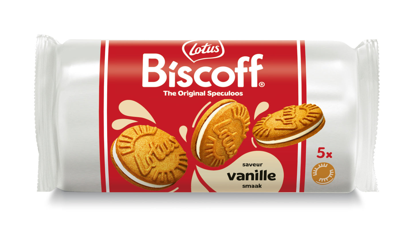 Lotus Biscoff sandwich koekjes met vanillecrème 5 stuks